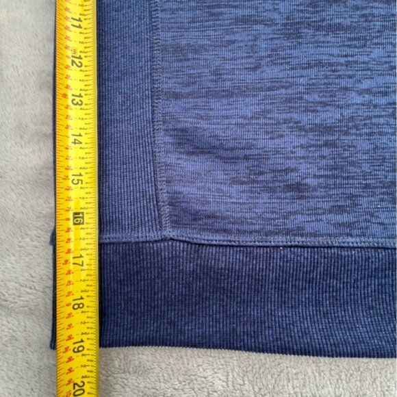 NWOT Sunice Stormpack Men's 1/4 Zip Blue/Black Heather Pullover Athletic Jacket - Picture 11 of 12